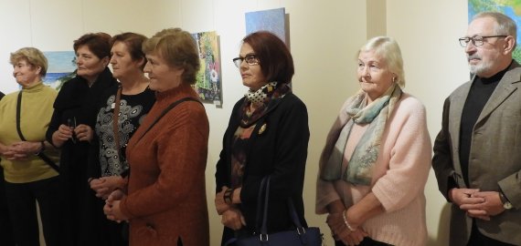 Pristatyta Rokiškio trečiojo amžiaus universiteto lankytojų paroda (foto)