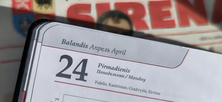 Balandžio 24-oji Lietuvoje ir pasaulyje