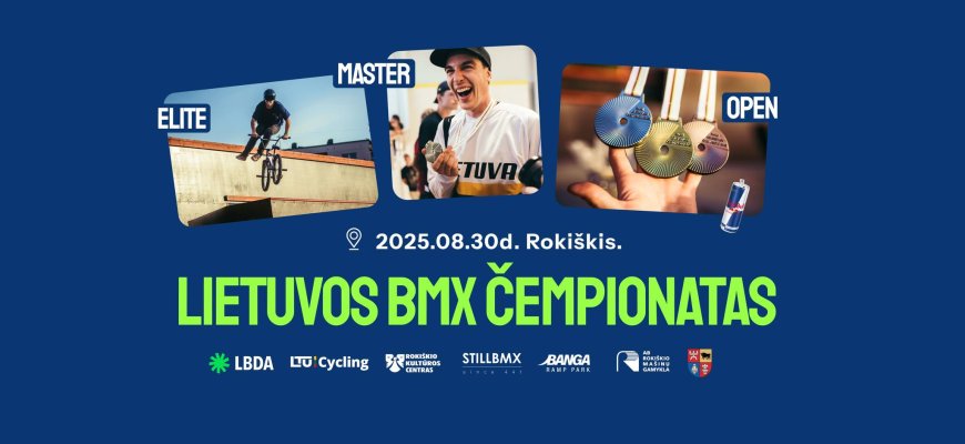 Rokiškyje vyks Lietuvos BMX dviračių čempionatas