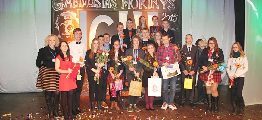 Kviečia „Gabiausias metų mokinys“