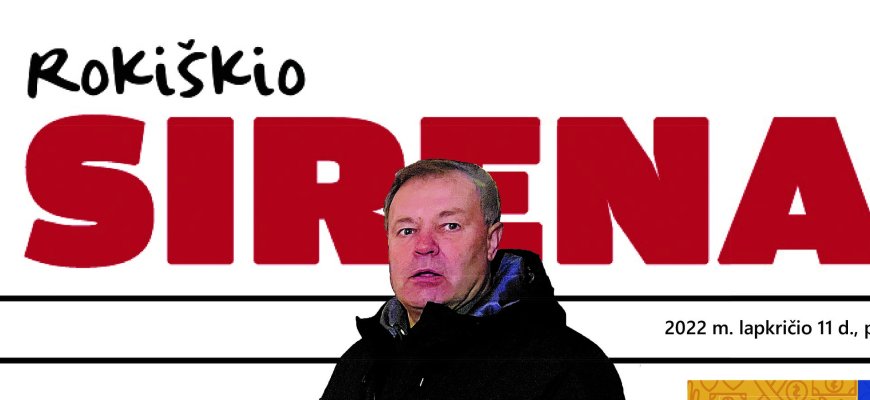 Lapkričio 11-osios, penktadienio, „Rokiškio Sirenos“ ką tik iškeliavo į spaustuvę!