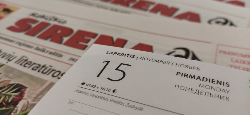 Lapkričio 15-oji Lietuvoje ir pasaulyje