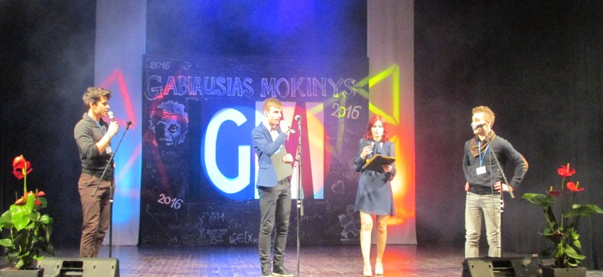 „Gabiausio mokinio“ konkursas 2016