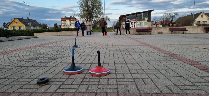 Rokiškėnai tęsia Aisštoko treniruotes naujoje erdvėje ( Foto)