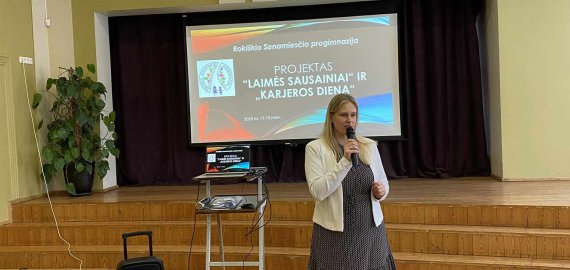 Apie karjeros perspektyvas pasakojo... sausainiai (foto)