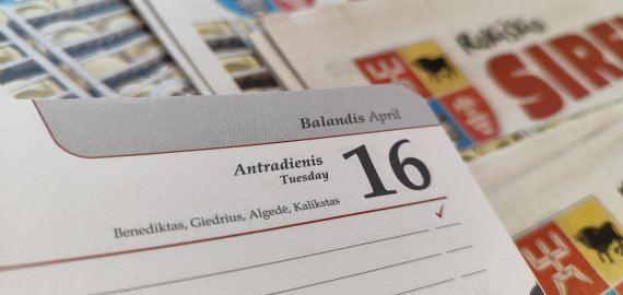 Balandžio 16-oji Lietuvoje ir pasaulyje