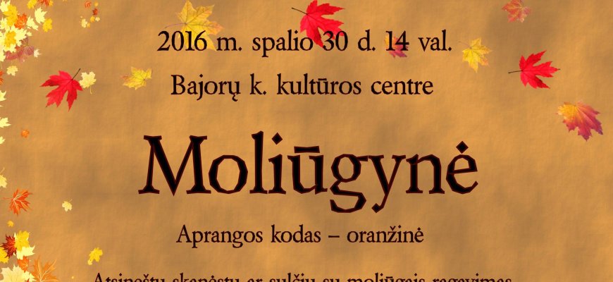 Bajorų kaimas nusidažys oranžine spalva – vyks tradicinė „Moliūgynė“