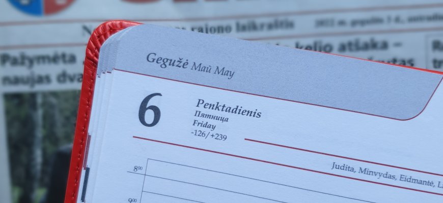 Gegužės 6-oji Lietuvoje ir pasaulyje