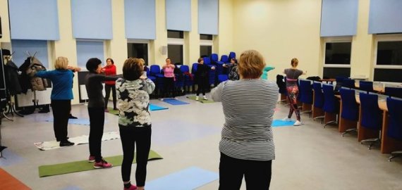 Kviečiame į rytines mankštas!