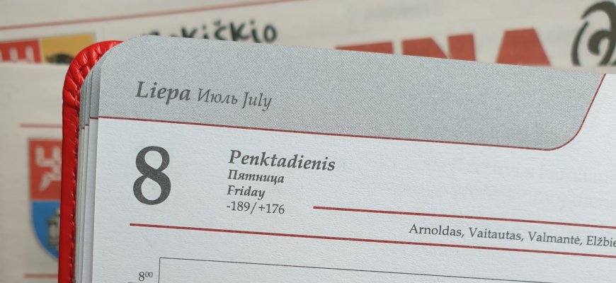 Liepos 8-oji Lietuvoje ir pasaulyje