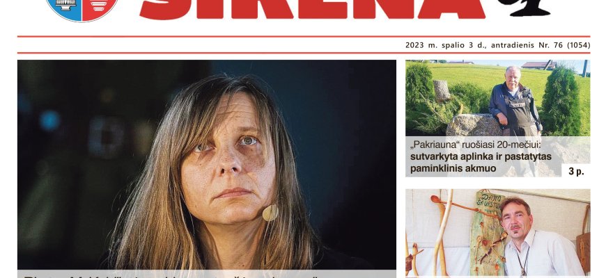 Antradienio, spalio 3-osios „Rokiškio Sirenos“ numeris jau pakeliui!