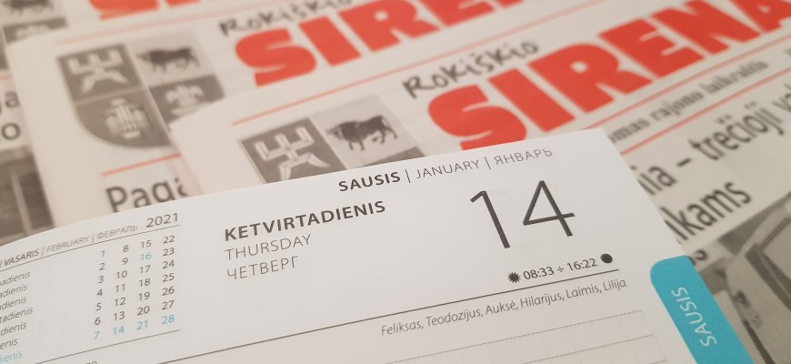 Sausio 14-oji Lietuvoje ir pasaulyje