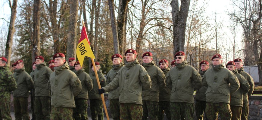 Gerbiami kariai, krašto apsaugos savanoriai,