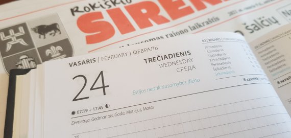 Vasario 24-oji Lietuvoje ir pasaulyje