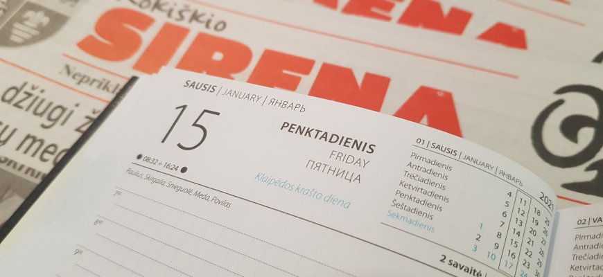Sausio 15-oji Lietuvoje ir pasaulyje