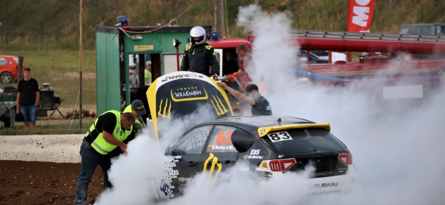 Autokroso varžybose Kupiškyje - ir rokiškėnų startas (foto)