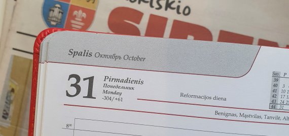 Spalio 31-oji Lietuvoje ir pasaulyje