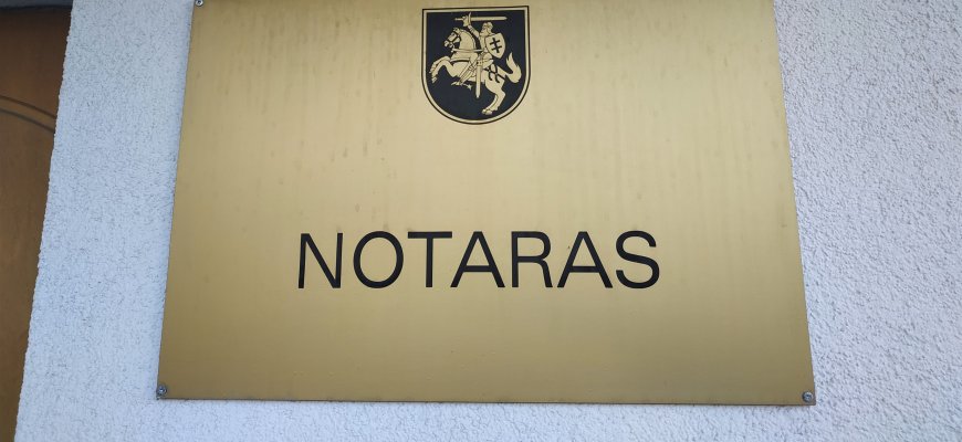 Vyriausybė pritarė siūlymui siaurinti privalomą notaro dalyvavimą