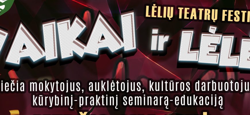 Kupiškio kultūros centre nuostabūs edukatoriai iš teatro „Avilys“