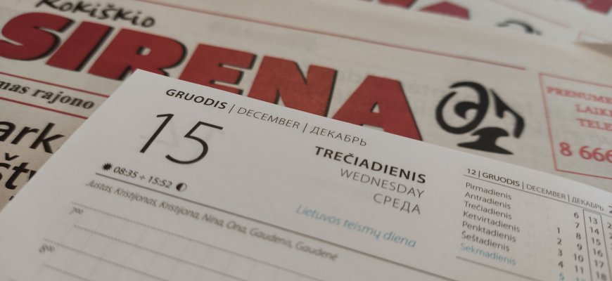 Gruodžio 15-oji Lietuvoje ir pasaulyje