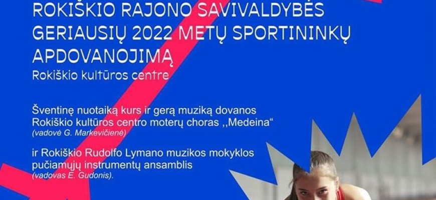 Geriausių 2022 metų sportininkų apdovanojimai