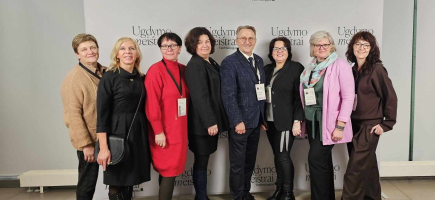 Rajono švietimo įstaigų vadovai dalyvavo „Vadovų forume 2024”