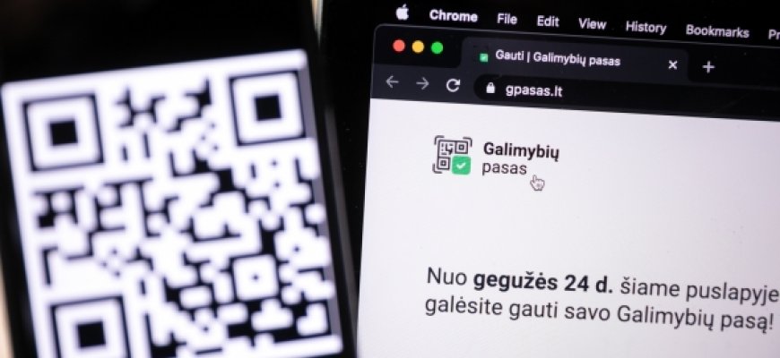 Į galimybių pasą antikūnų testų rezultatai galėtų būti įtraukiami nuo rugpjūčio