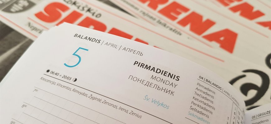 Balandžio 5-oji Lietuvoje ir pasaulyje