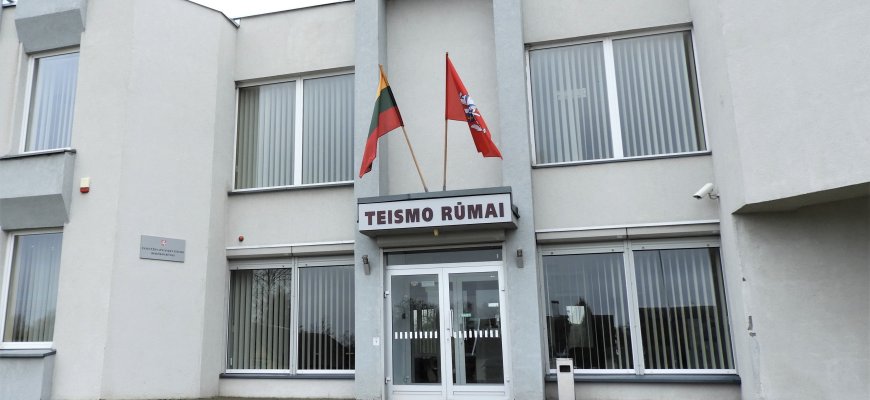 Panevėžio apylinkės teismo rūmuose ribojamas darbo organizavimas