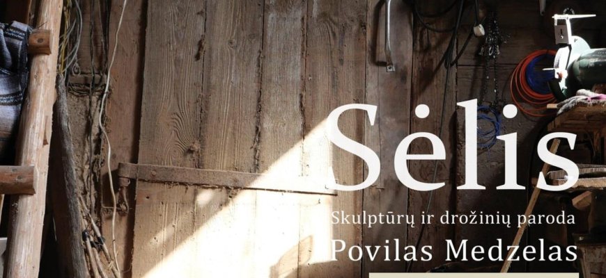 Skulptūrų ir drožinių paroda „Sėlis“ Rokiškio Juozo Keliuočio viešojoje bibliotekoje
