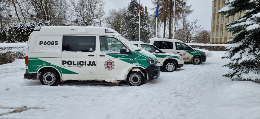 Vasario mėnesį - prevencinės priemonės keliuose