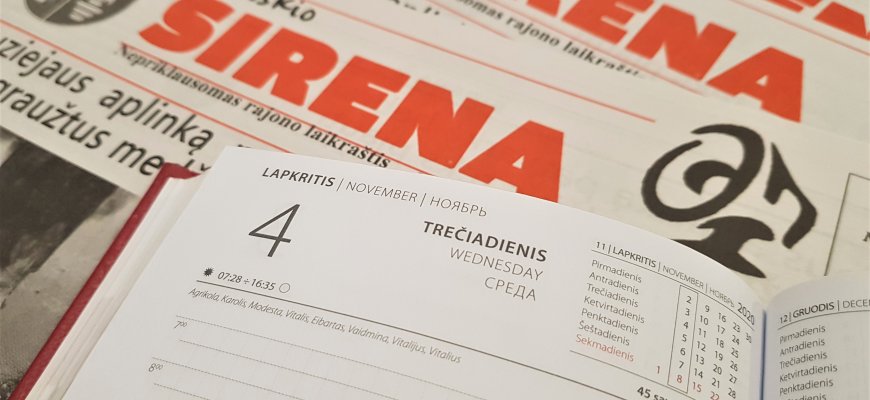 Lapkričio 4-oji Lietuvoje ir pasaulyje