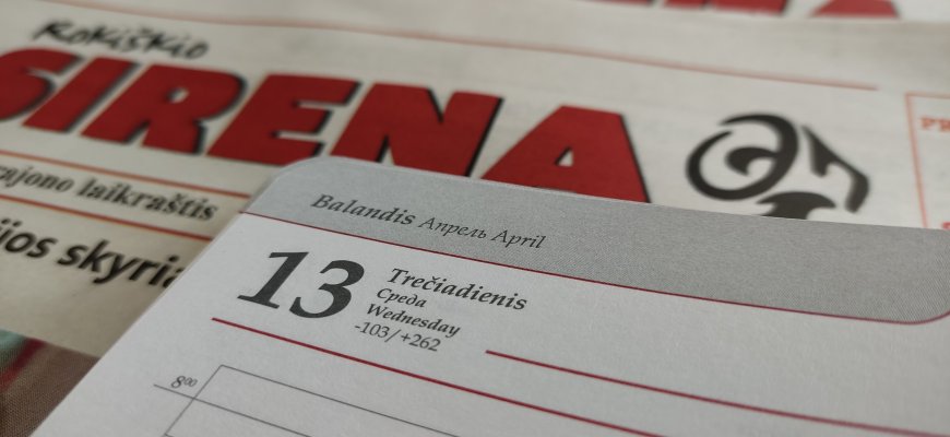 Balandžio 13-oji Lietuvoje ir pasaulyje