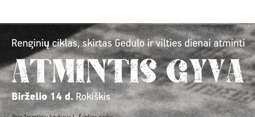Renginių ciklas, skirtas Gedulo ir vilties dienai atminti