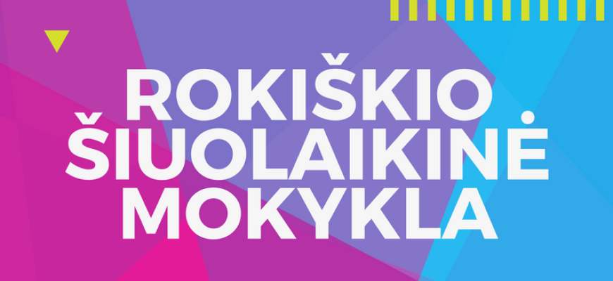 Rokiškio šiuolaikinė mokykla kviečia registruoti 1-4 klasių vaikus