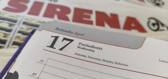 Balandžio 17-oji Lietuvoje ir pasaulyje