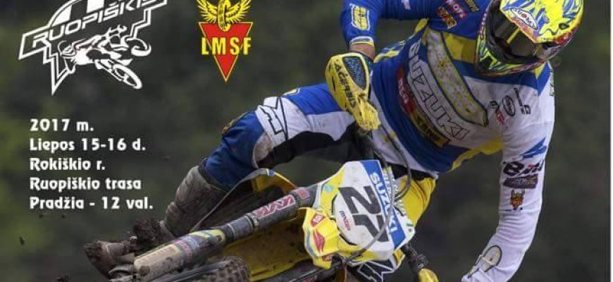 Ruopiškį aplankys jaunoji motokroso žvaigždė