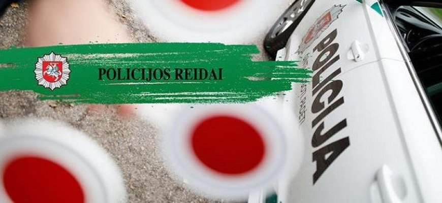 Gruodis – šalies keliuose policijos prevencinės priemonės