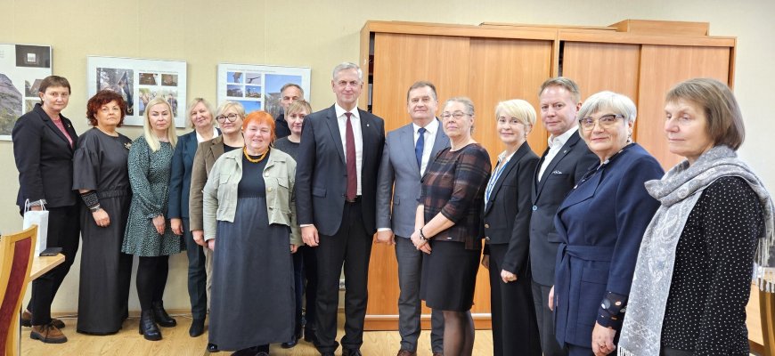 Rokiškio rajono savivaldybė sulaukė svečių iš Ignalinos