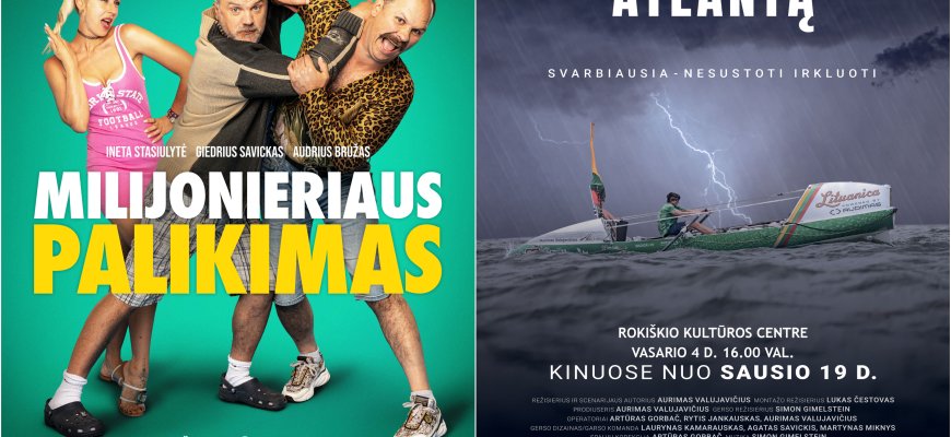 Kino sekmadienis Rokiškio kultūros centre