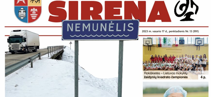 Vasario 17 d. „Rokiškio Sirenos“ anonsas