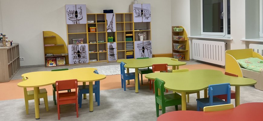„Ąžuoliukas“ gražėja, bet renovacijos pabaigtuvių dar teks palaukti iki pavasario (foto)