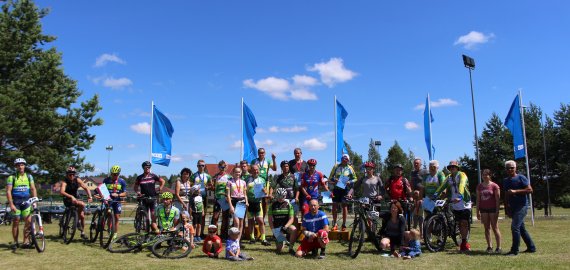 Dviračių krosas Velniakalnyje driekėsi  ir senąja motokroso trasa (foto + video)