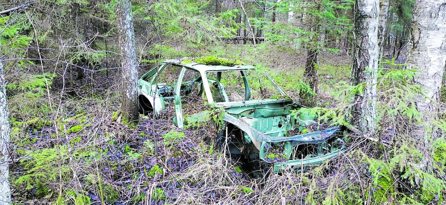 Kai pritrūksta alkoholio, važiuoti tinka ir automobilio „griaučiai“