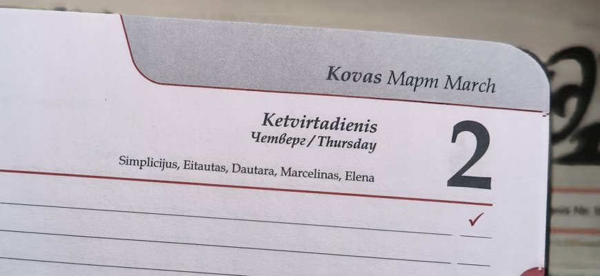 Kovo 2-oji Lietuvoje ir pasaulyje