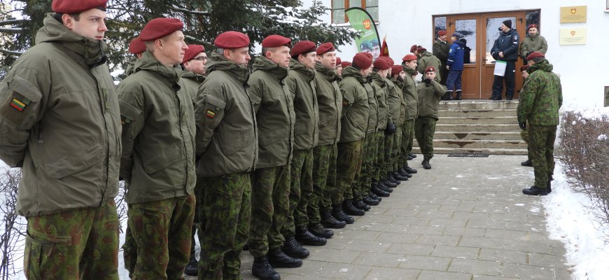 Rokiškio kariai savanoriai persikėlė į naujas patalpas (foto+video)